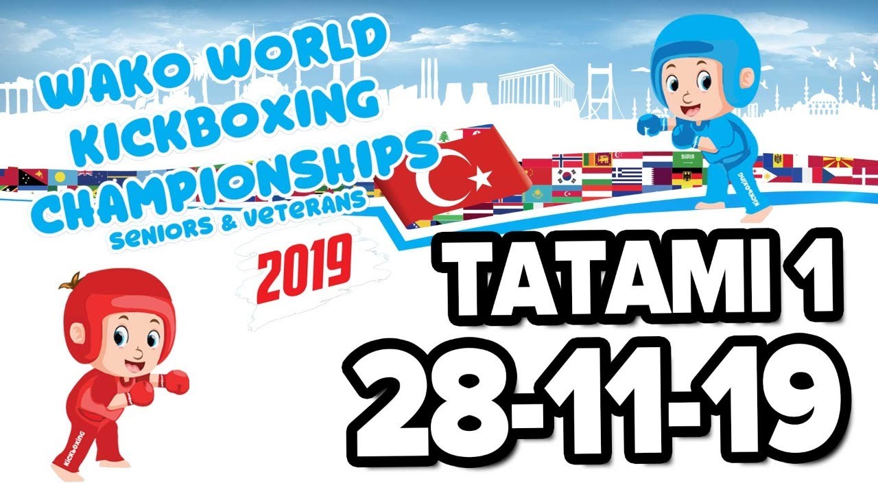 WAKO World Championships 2019 Tatami 1 28/11/19