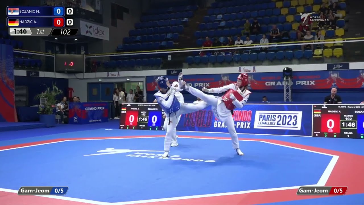 102 Round of 32 WOMEN W +67KG SRB BOZANIC N GER HADZIC A