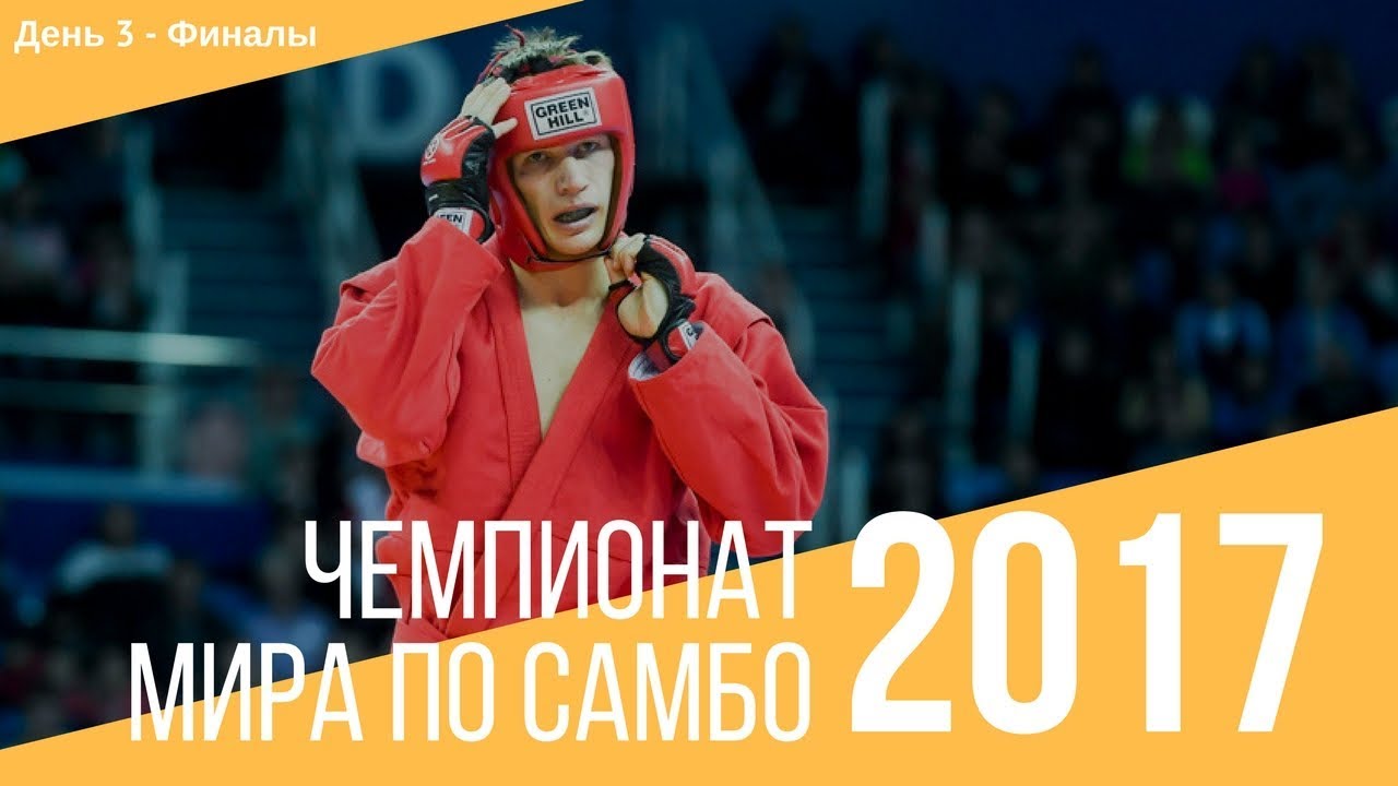 Чемпионат мира по самбо в Сочи 2017. День 3. Финалы background