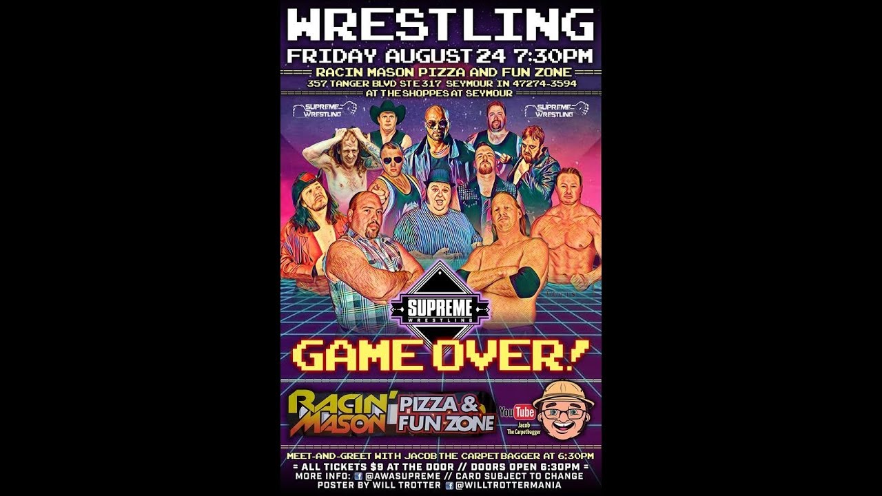 Supreme Last Word #9: Game Over! background