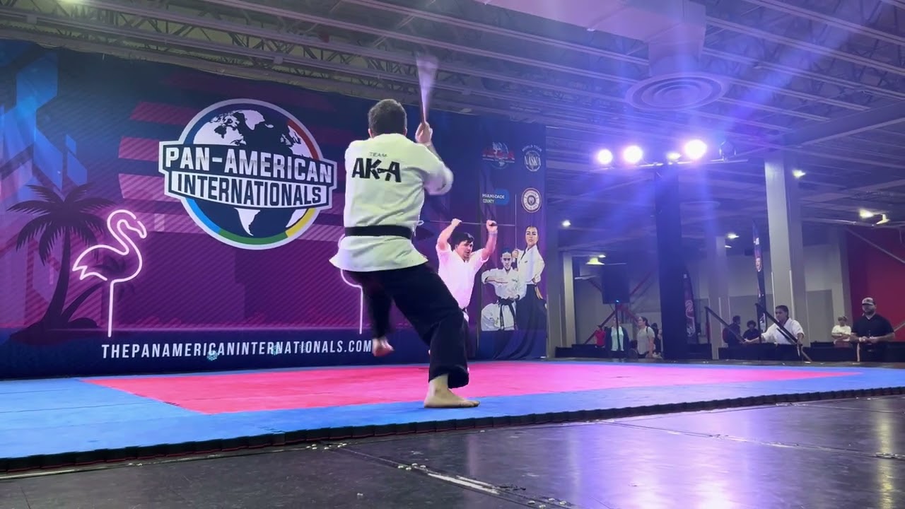 Michael and Samuel Brumme Synchronized Traditional Weapons - Pan American Internationals 2024