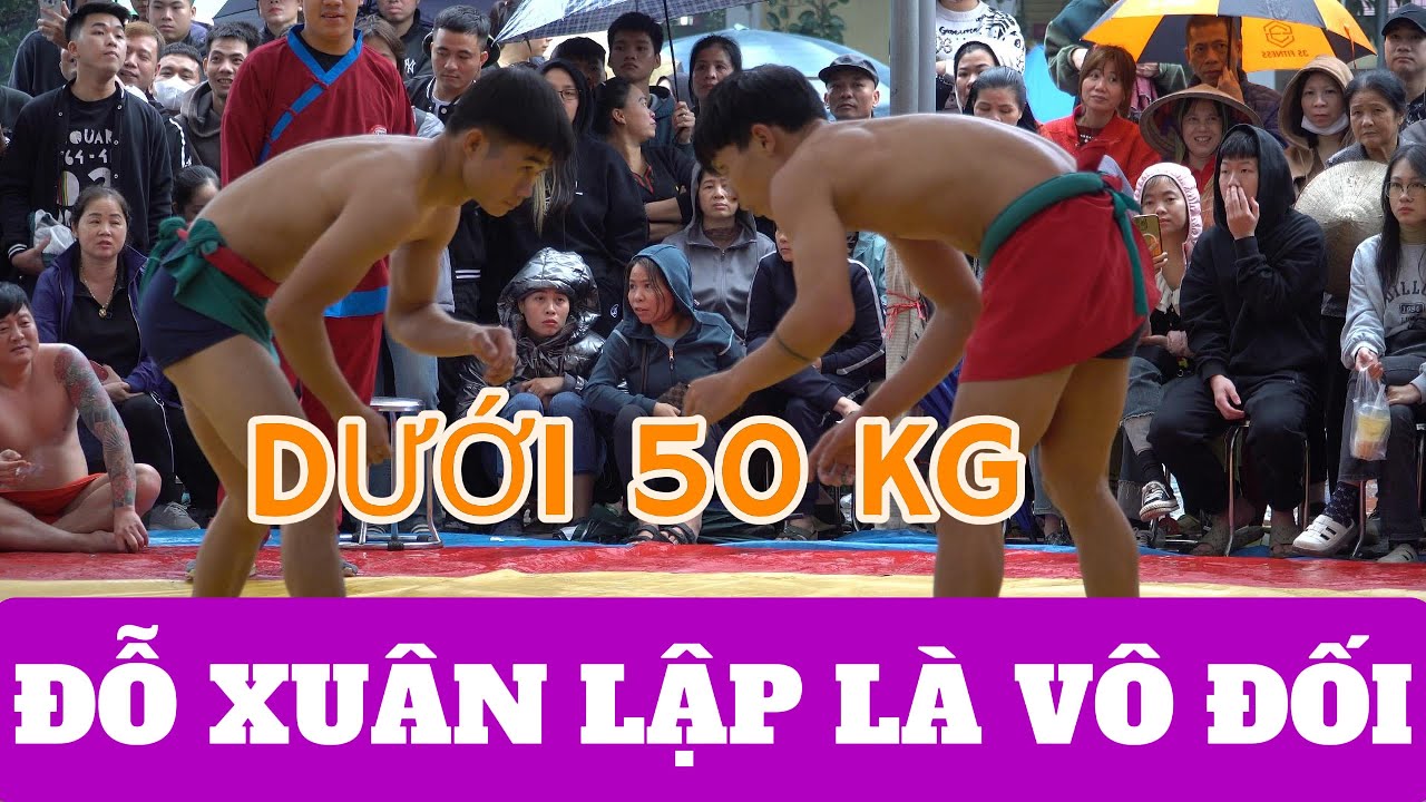 Đỗ Xuân Lập Tiểu đô số 1 Việt Nam ,Men's wrestling match at Te Xuyen village festival 2024. background