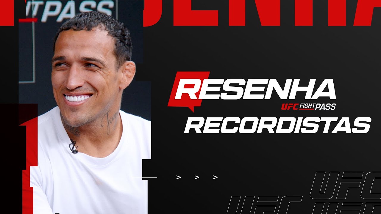 OS MAIORES RECORDISTAS DO UFC | Resenha UFC Fight Pass background