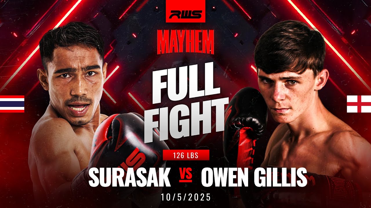 Full Fight l Surasak vs. Owen Gillis l สุรศักดิ์ vs. โอเว่น จีลิส l RWS background