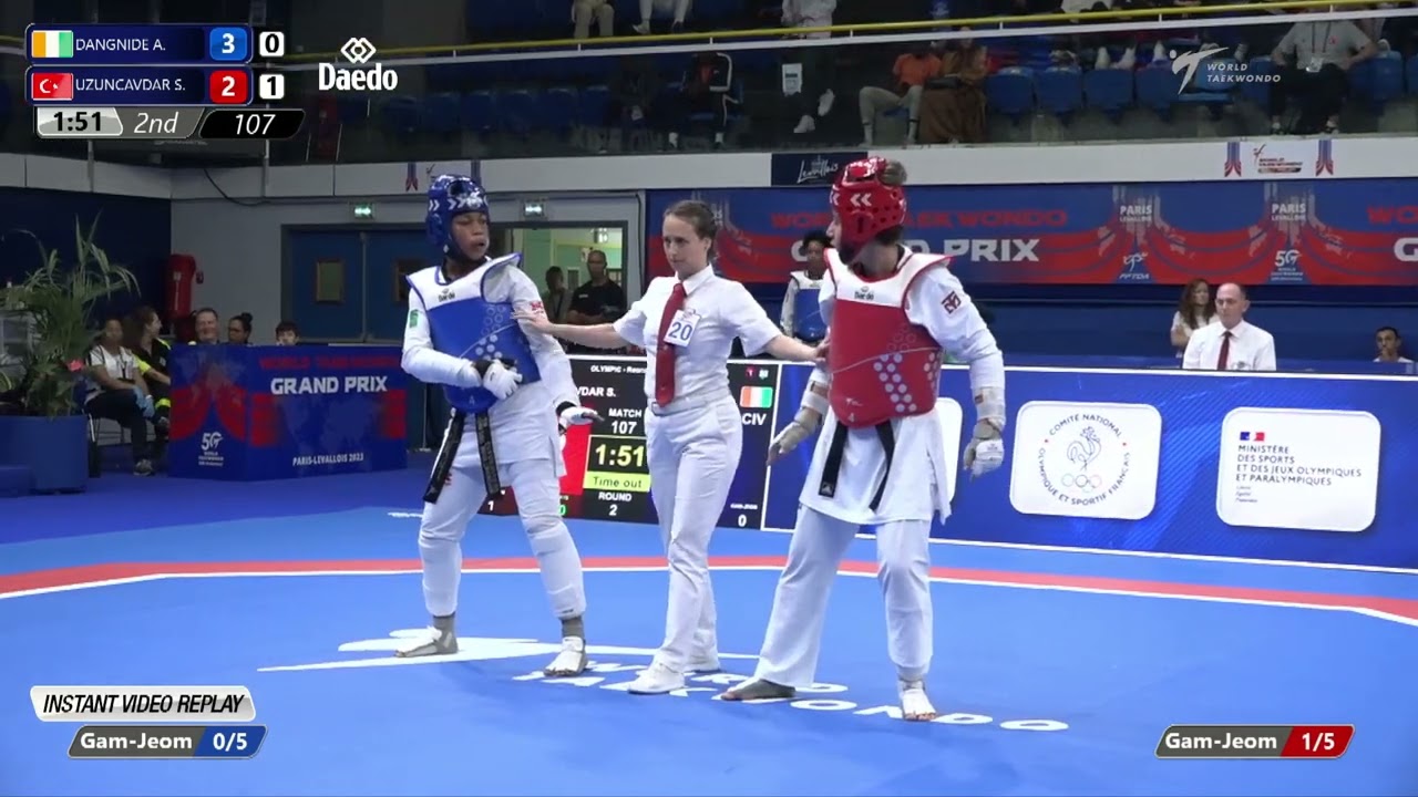 107 Round of 32 WOMEN W +67KG CIV DANGNIDE A TUR UZUNCAVDAR S