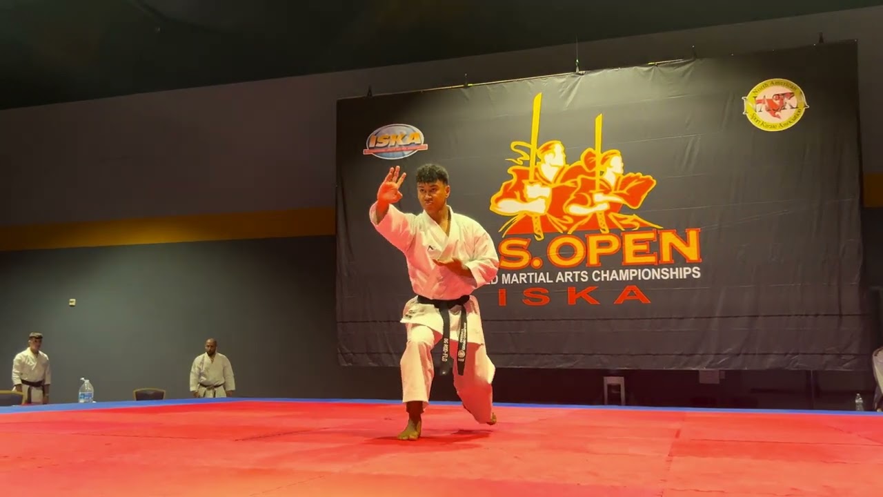Diego Rodriguez Florez Men's Japanese Traditional Forms - U.S. Open 2024 background