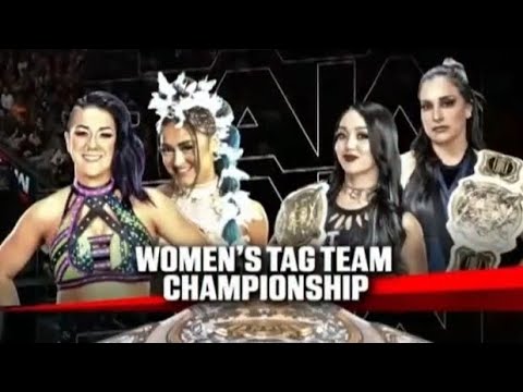 Raquel Rodriguez & Roxanne Perez vs Bayley & Lyra Valkyria | Raw Jul 21, 2025 (Part 1) background