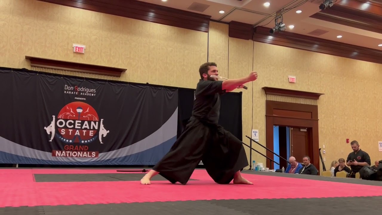 Michael Brumme Men's Creative Bladed Weapons - Ocean State Grand Nationals 2024 background