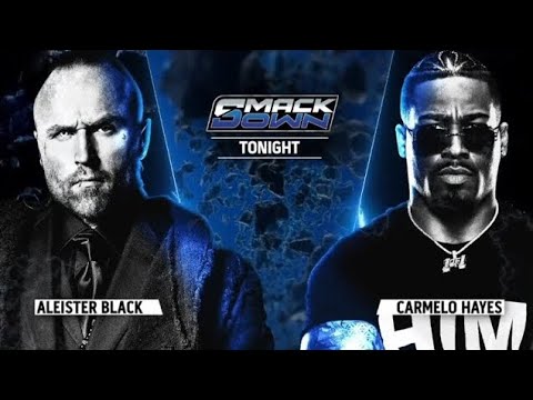 Aleister Black vs Carmelo Hayes (1/2): SmackDown, May. 16, 2025 background
