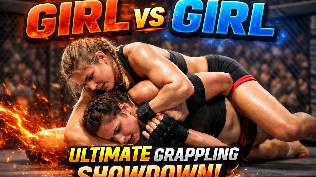 🔥 Girl vs Girl Fight | Ultimate Grappling Showdown💥#bjj #jiujitsu#mma  