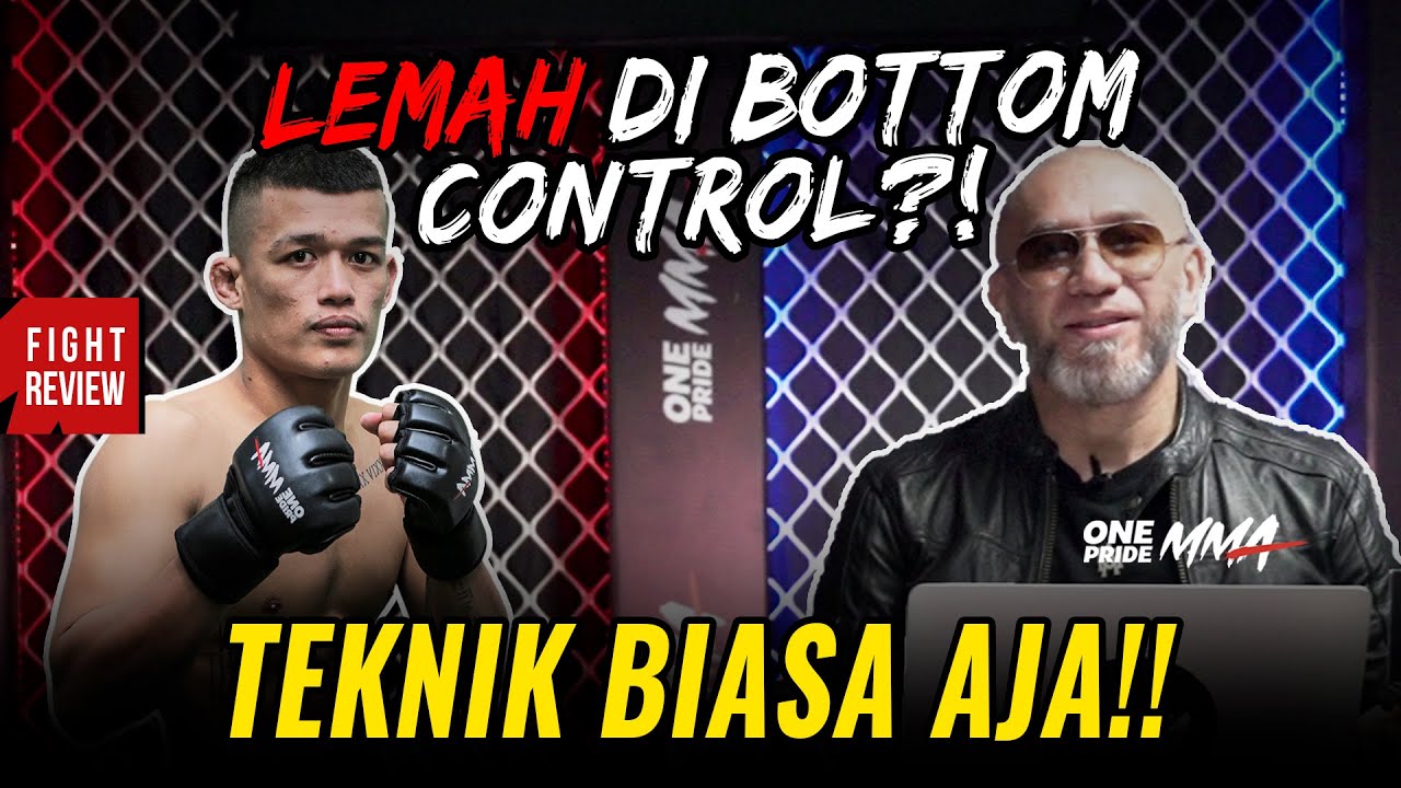 GUGUN DISURUH ISTIRAHAT JADI CHAMPION! || FRANS AJAK CLINCH FIGHTING!! | FIGHT REVIEW ONE PRIDE MMA