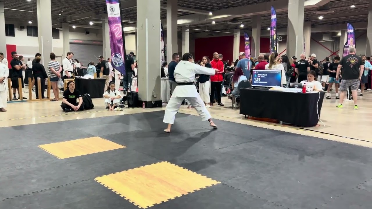 Melina Pecci Women's Japanese Traditional Forms - Pan American Internationals 2024 background