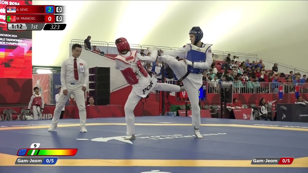323 Round of 16 Women +68kg SRB A SEVIC POR M FRANCISC backdrop