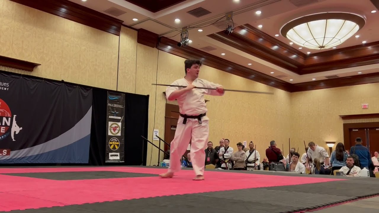 Samuel Brumme Men's Non-Bladed Traditional Weapons - Ocean State Grand Nationals 2024 background