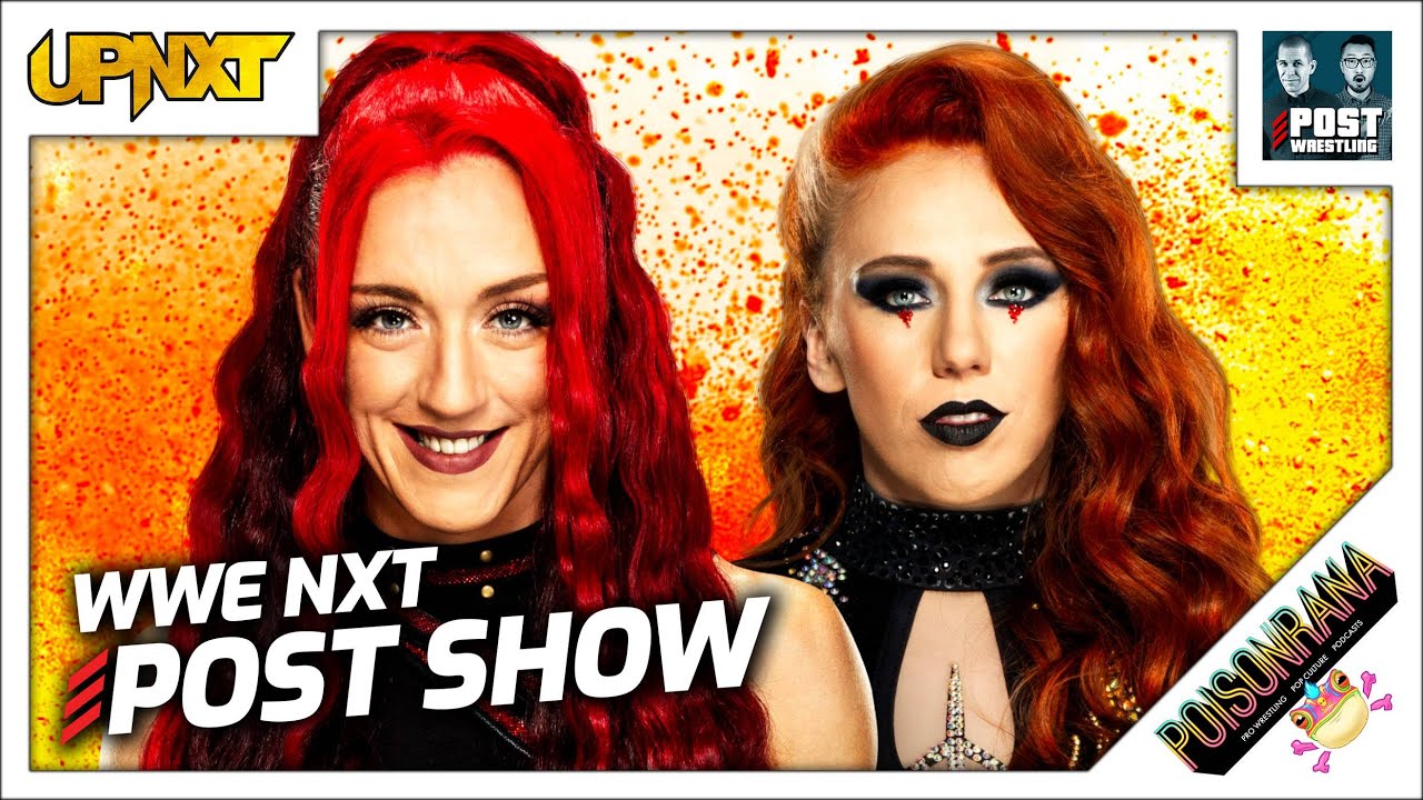 WWE NXT 1/3/23 POST Show | upNXT background