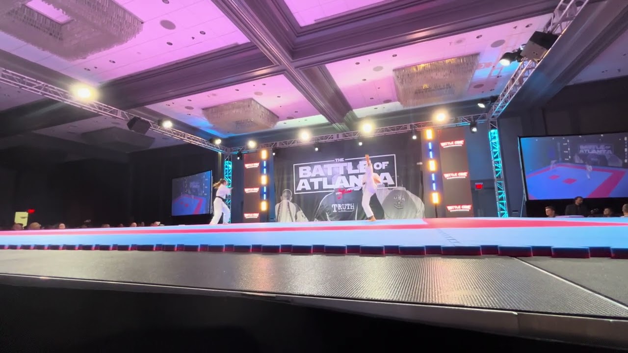 Lilli McGuire vs Kaitlyn Vong Women's Korean Forms Challenge - Battle of Atlanta 2024 background
