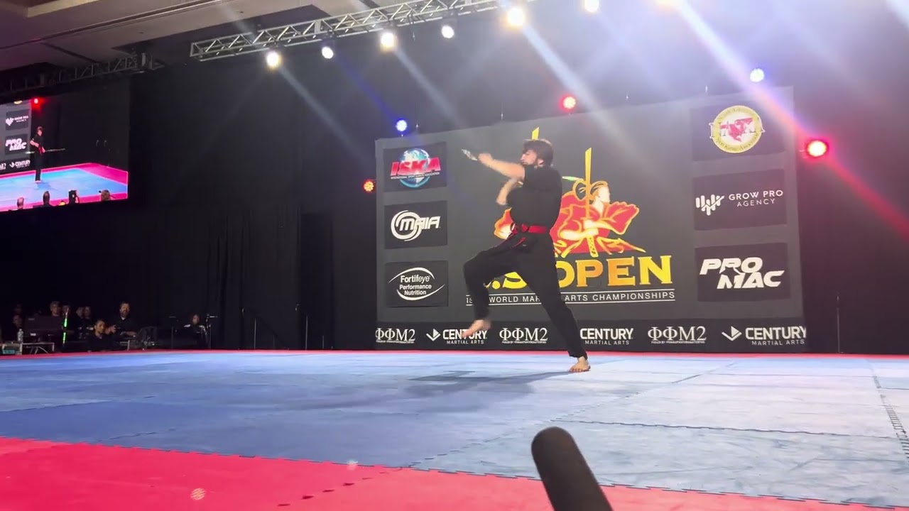 Esteban Tremblay Men's Weapons ISKA World Championship - U.S. Open 2024 background