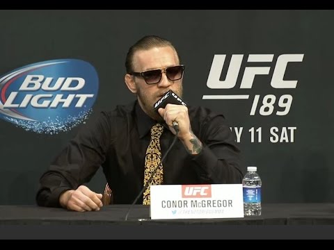 UFC 189: Post-fight Press Conference Highlights