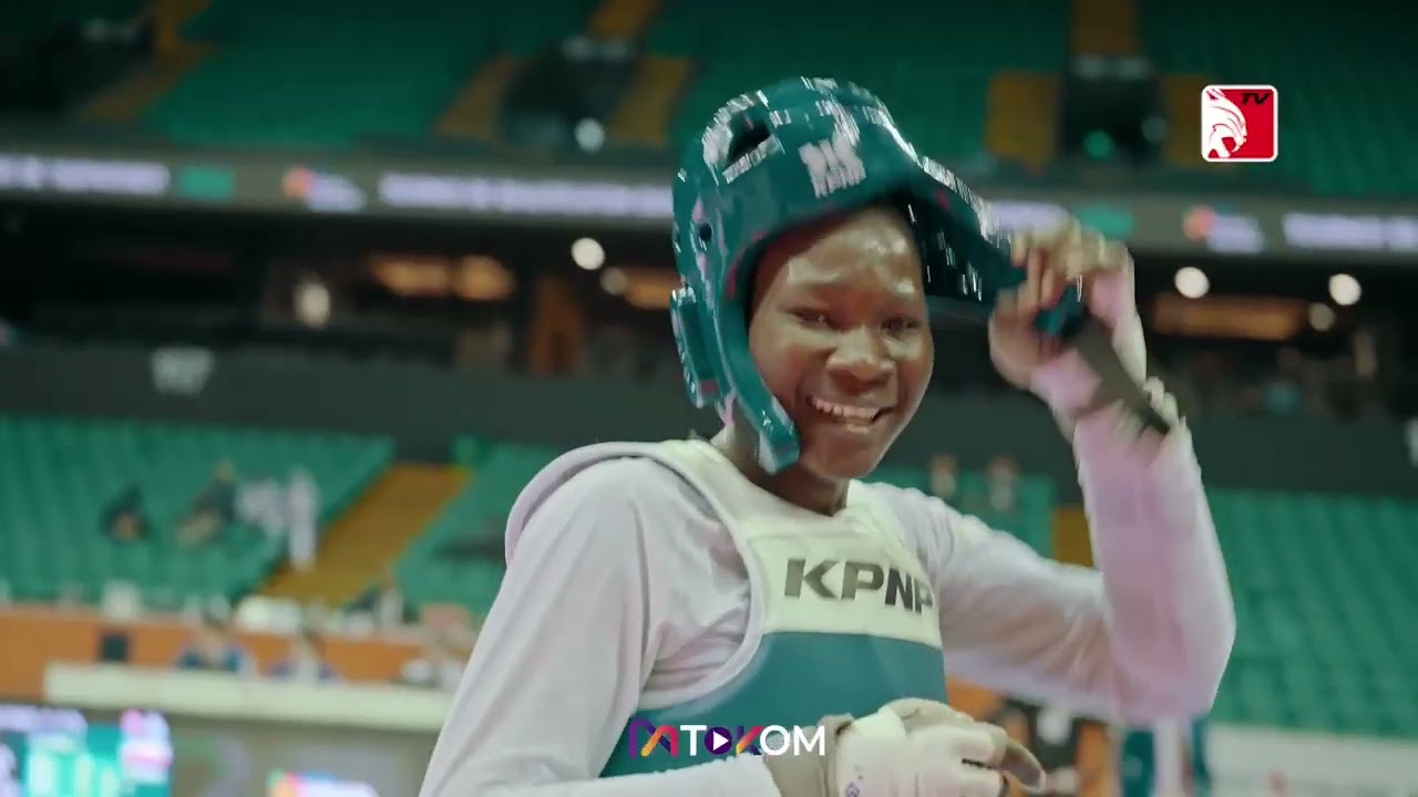 African Qualification Tournament highlights for Paris 2024 Olympics & Paralympics | Taekwondo background