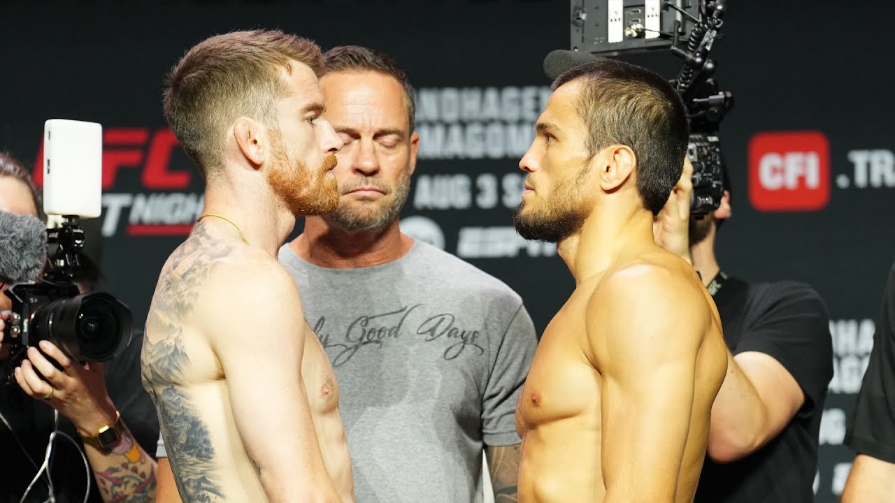 Encaradas da Pesagem | UFC Abu Dhabi: Sandhagen x Nurmagomedov