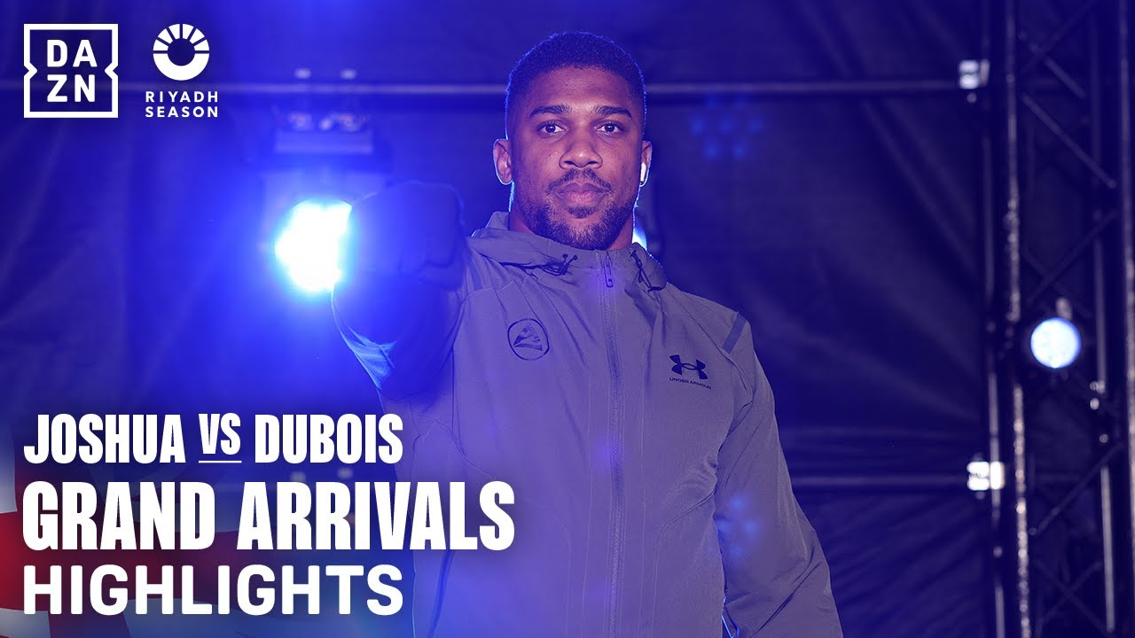 Grand Arrivals Highlights | Riyadh Season Card: Anthony Joshua vs Daniel Dubois