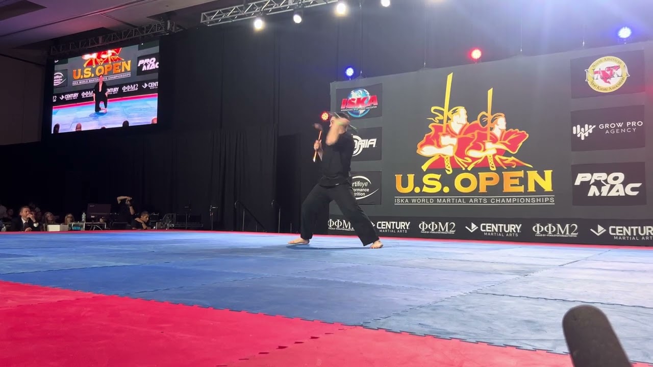 Tim Conkel Senior Men's Weapons ISKA World Championship - U.S. Open 2024 background