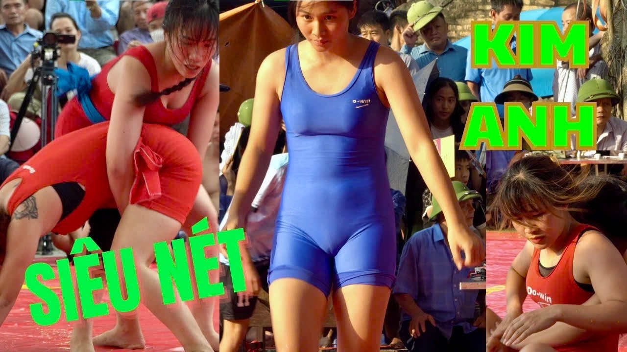 Kim Anh và Diêm Thị Hoà lại quần nhau bất phân thắng bại tại Yên Phụ ngày 20/10/2024.Women's westing backdrop