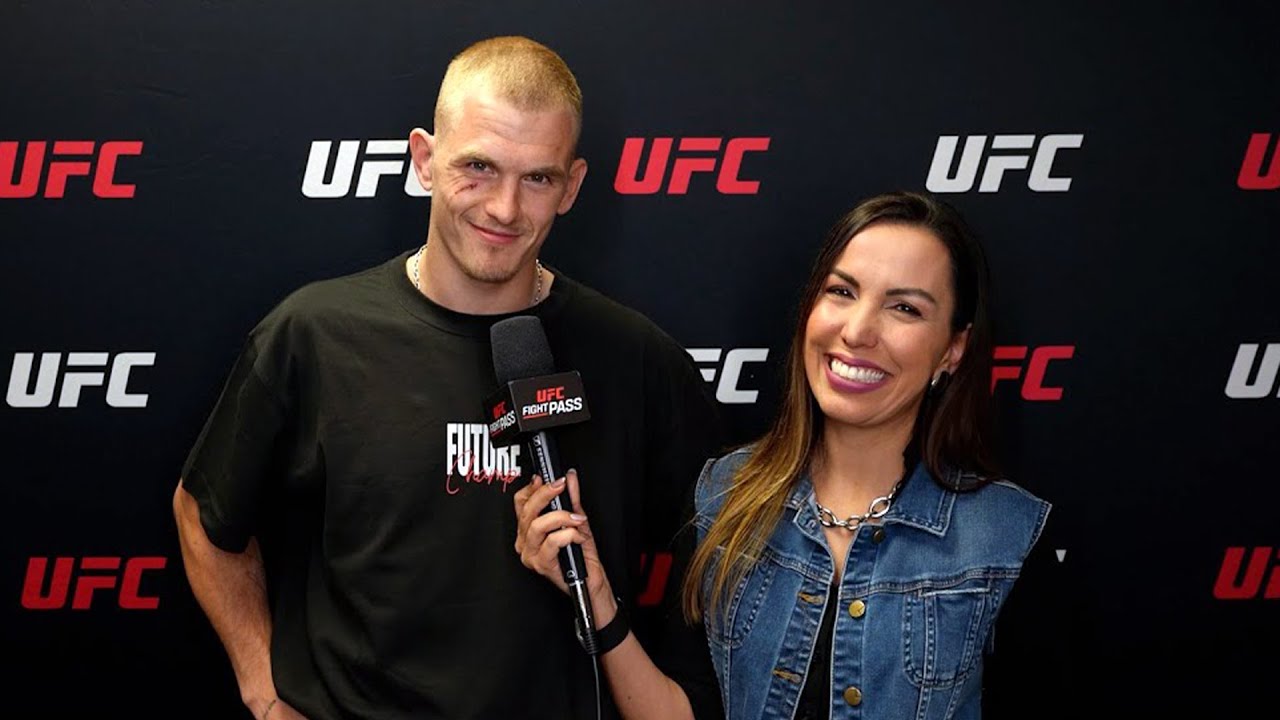 Ian Machado Garry mostra confiança para duelo com Carlos Prates no UFC Kansas City background