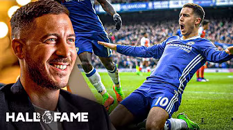 Eden Hazard Reacts to his BEST Premier League Moments
