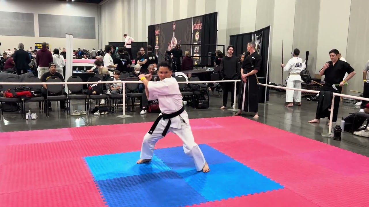 Chris Crisostomo 30 & Over Weapons Overall Grand Championship - Compete Internationals 2024 backdrop