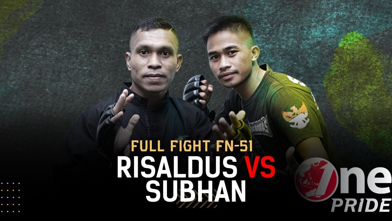 Sengit! 👊 Risaldus Weka vs Abdul Subhan (Ekshibisi Silat Bebas) | Full Fight One Pride MMA FN 51 background