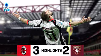 Pavlović-Rabiot-Fofana per tre punti prima della sosta | Milan-Torino 3-2 | Highlights Serie A