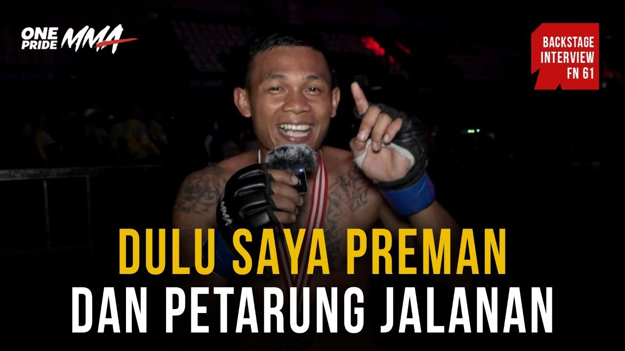 REINALDO KASIBULAN: DULU SAYA PREMAN DAN PETARUNG JALANAN | BACKSTAGE INTERVIEW FN 61 background