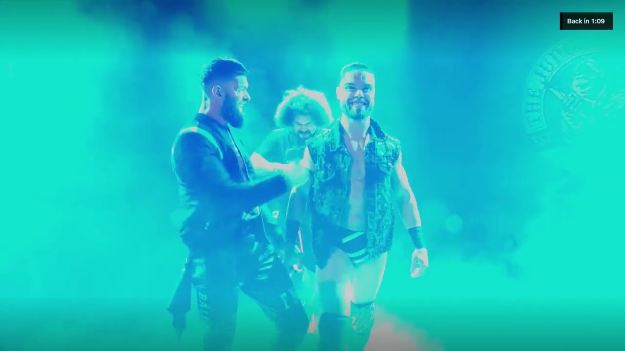 The New Day & The Judgment Day Entrances: Raw, Apr. 28, 2025 background