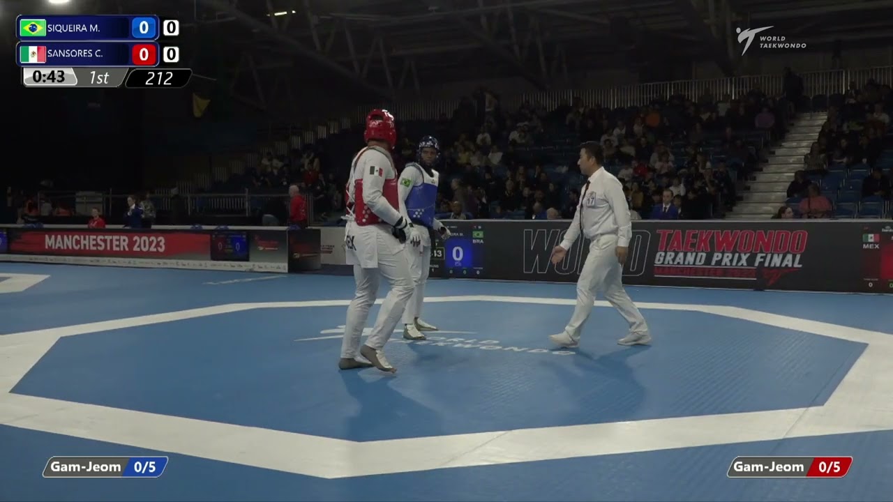 212 Quarterfinals MEN M +80KG BRA SIQUEIRA M MEX SANSORES C background