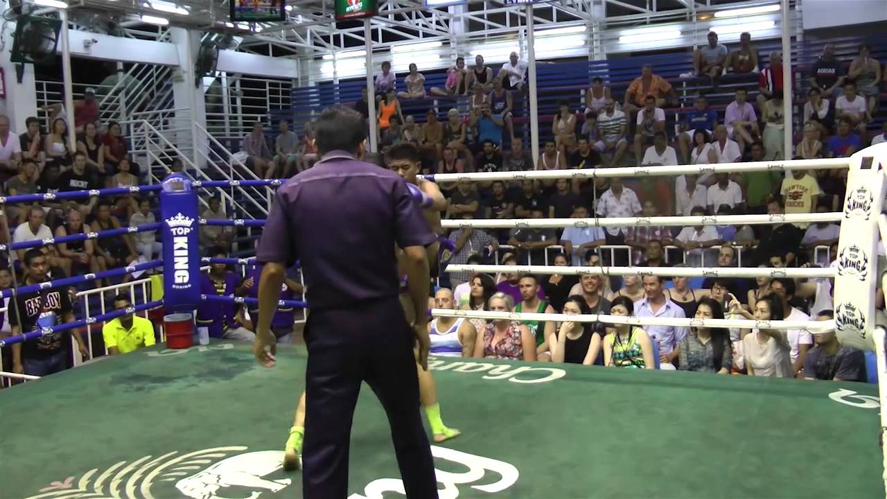 Seokee 최석희 (Sinbi Muay Thai) from South Korea Fights @ Bangla Stadium background