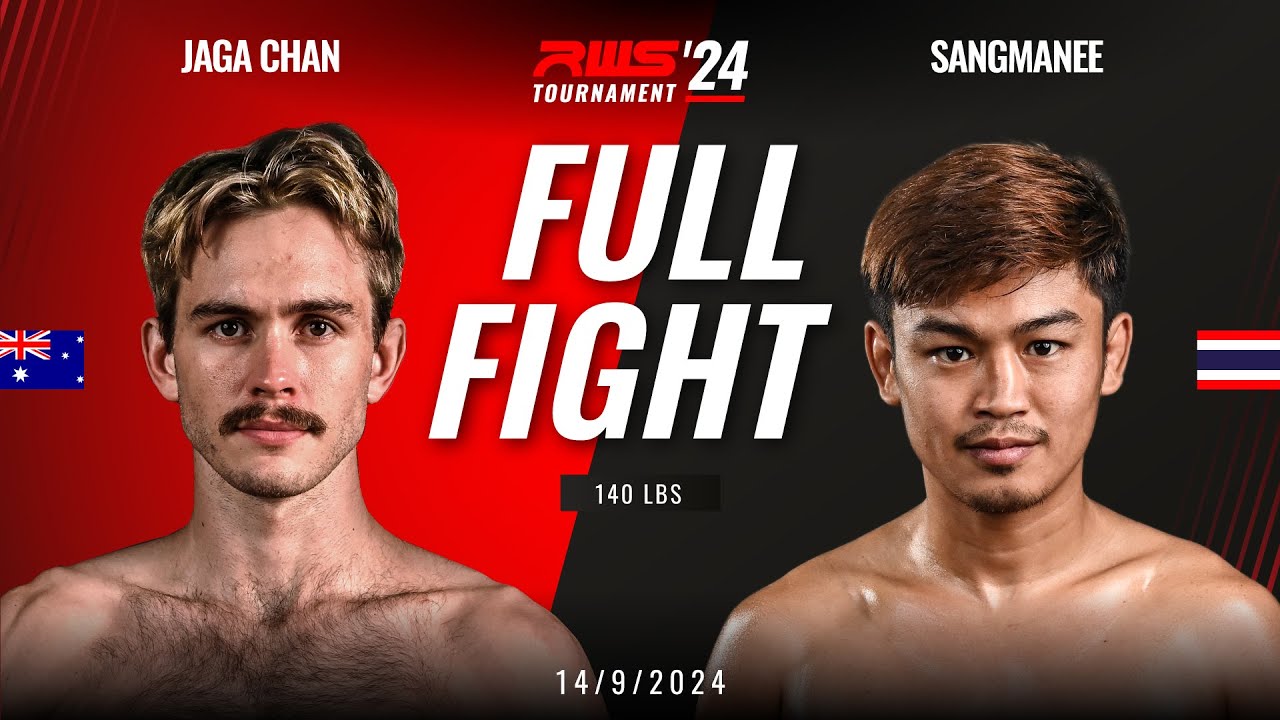 Full Fight l Jaga Chan Yodkhunpon Fight Club vs Sangmanee Sor. Samarngament I RWS background