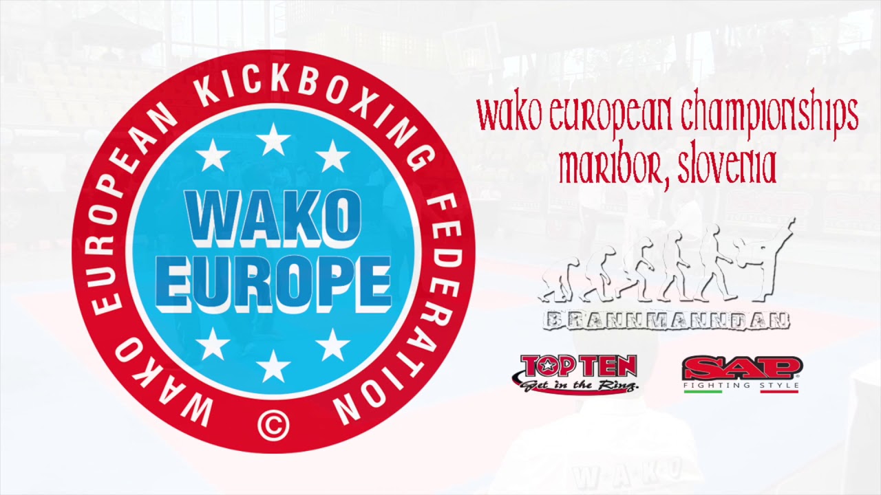 Nadine Kuerten v Rita Nagy WAKO European Championships 2018 background