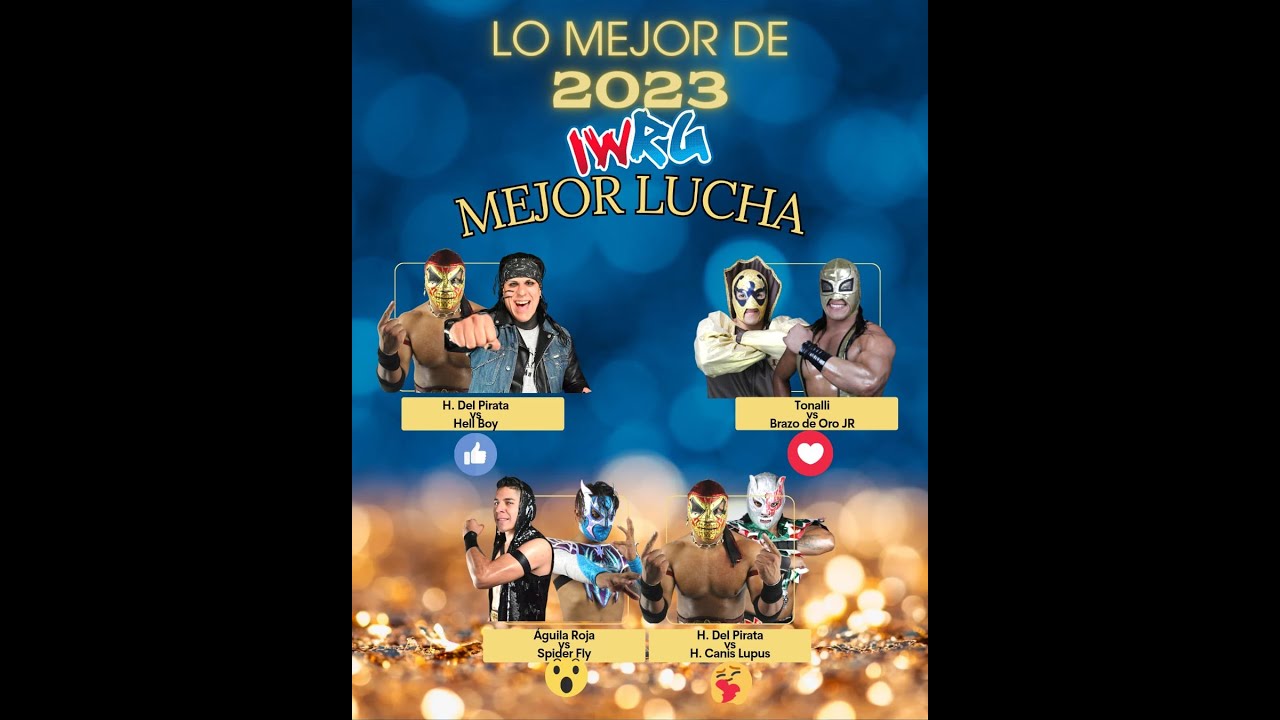 Nominado a Mejor Lucha 2023 | Hellboy vs Hijo del Pirata background