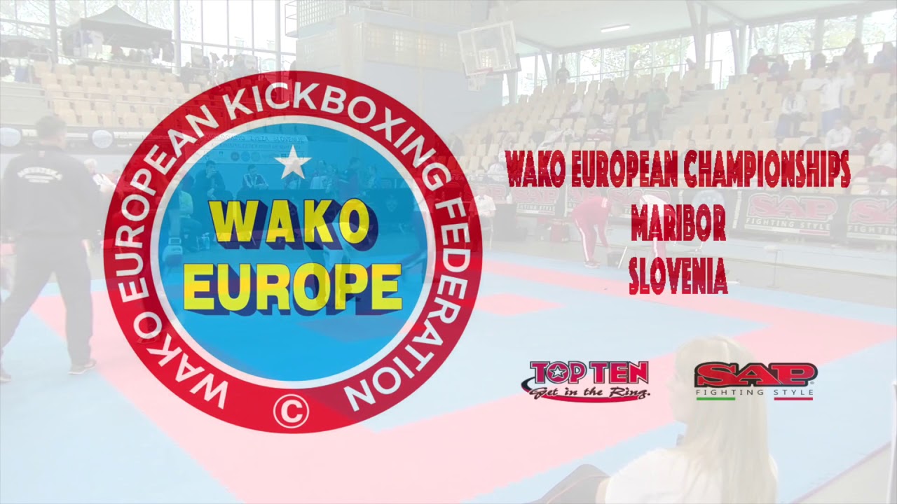Andjela Stanic v Katarzyna Kwiecien WAKO European Championships 2018 background