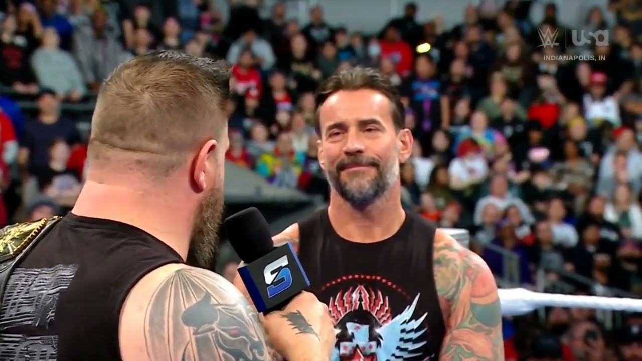 WWE SMACKDOWN CM PUNK ENTRANCE 01/31/25 background