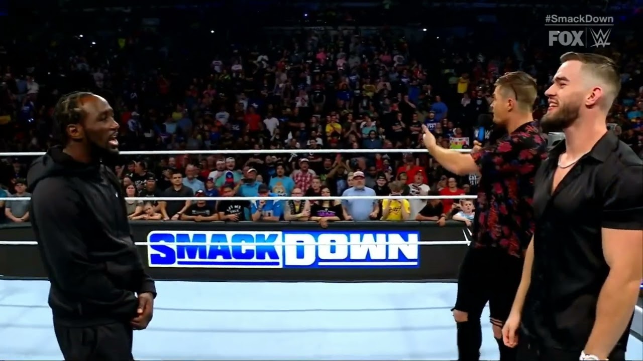 WWE SMACKDOWN TERENCE CRAWFORD ENTRANCE 07/26/24 background