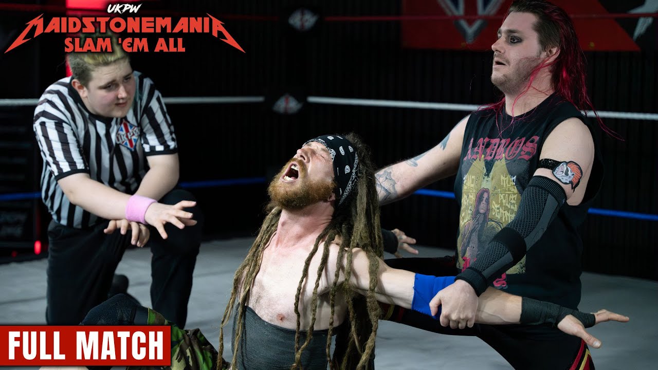 UKPW: FULL MATCH - The Nail vs Andros Jay backdrop