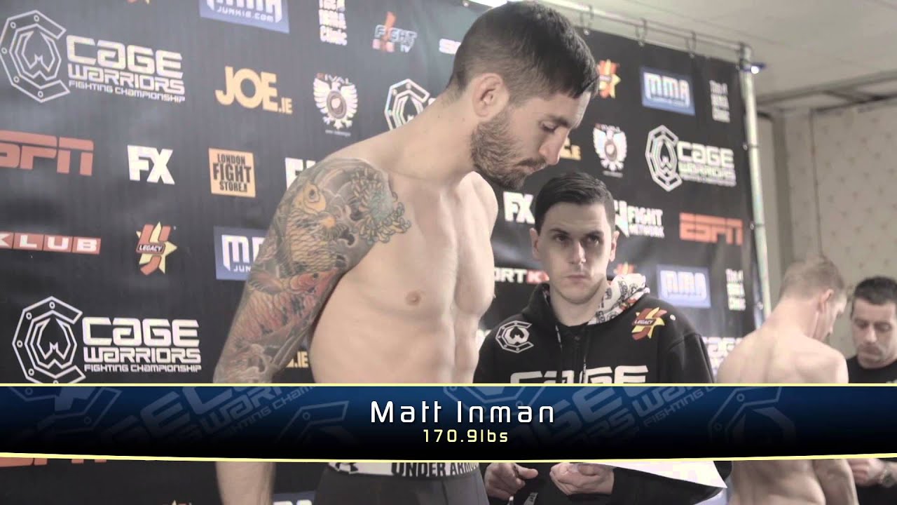 Weigh-ins: Cage Warriors 64 background