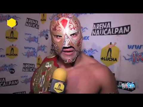 Entrevista con Emperador Azteca, en IWRG TV