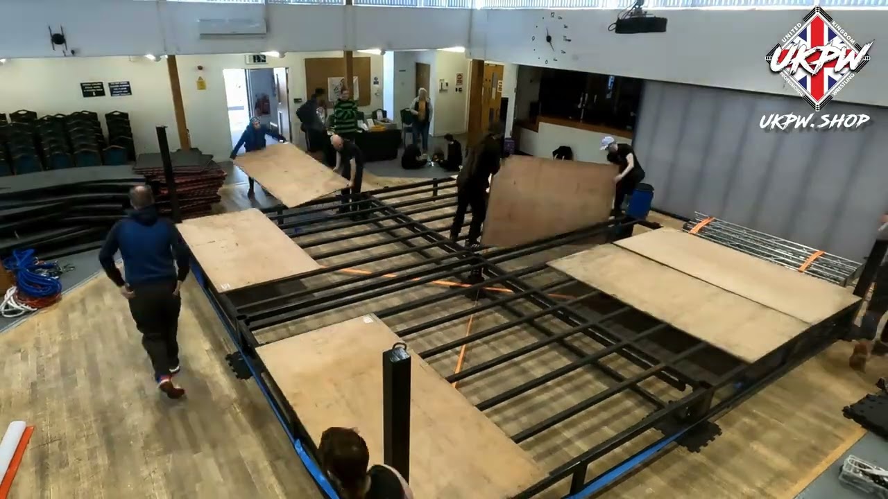 ๐ Exclusive Patreon Peek: Setting Up the UKPW Ring in Parkwood! #BehindTheScenes #PatreonExclusive backdrop
