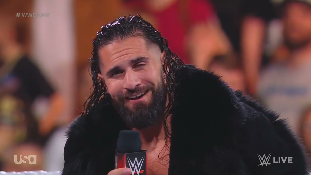 WWE RAW SETH ROLLINS ENTRANCE 10/30/23 background