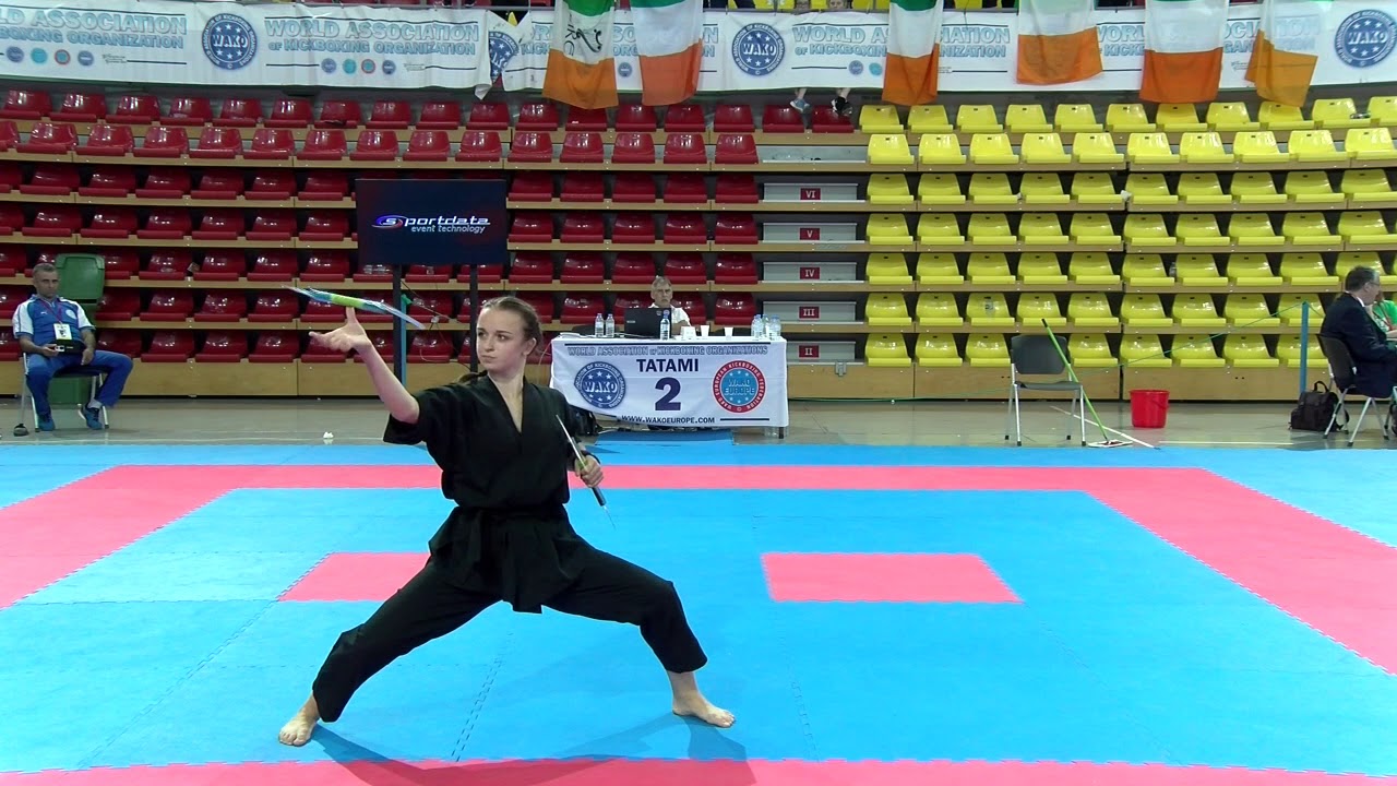 Olisia Bulhakova Weapons WAKO European Championships 2017