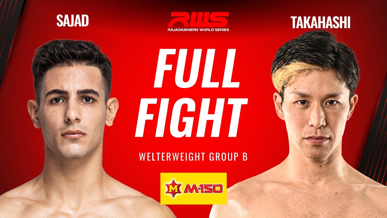 ไฟต์เต็ม Full Fight l ซาจ๊าด วีนั่มมวยไทย vs ยูกิมิตสึ ทาคาฮาชิ l Sajad Venum vs Yukimitsu Takahashi background