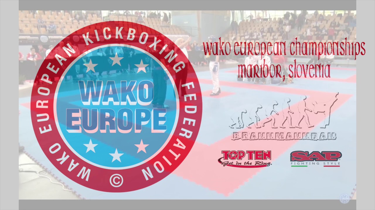 Patrick Pircher v Valentin Kassaring WAKO European Championships 2018 background